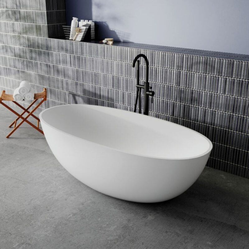 Ashton & Bentley Whitestone Oceanus 1600mm Freestanding Bath