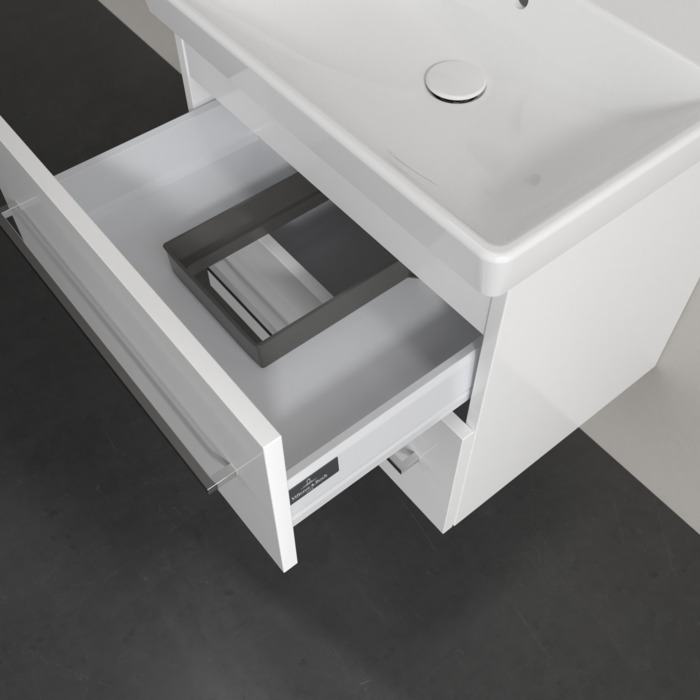 Villeroy & Boch Avento 600mm Wall Hung 2 Drawer Vanity Unit & Washbasin