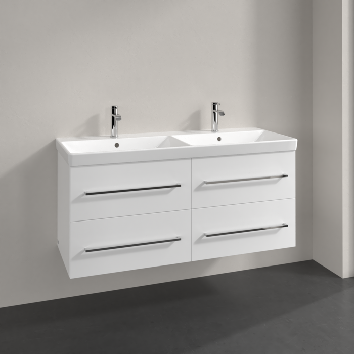 Villeroy & Boch Avento 1200mm Wall Hung Double Vanity Unit & Washbasin