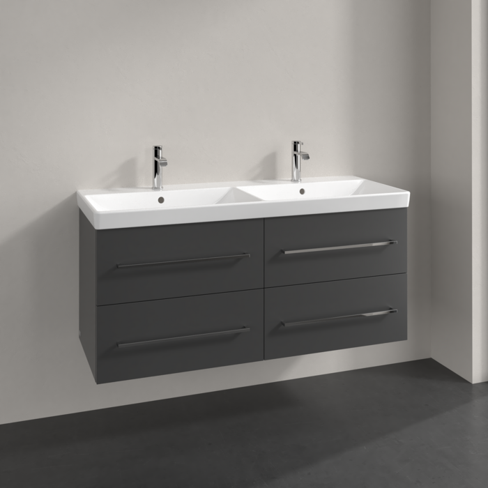 Villeroy & Boch Avento 1200mm Wall Hung Double Vanity Unit & Washbasin