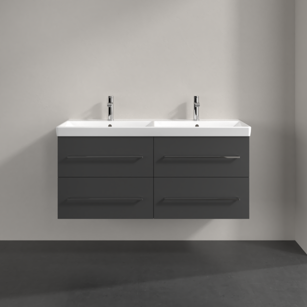 Villeroy & Boch Avento 1200mm Wall Hung Double Vanity Unit & Washbasin