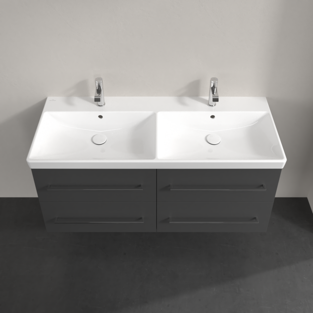 Villeroy & Boch Avento 1200mm Wall Hung Double Vanity Unit & Washbasin
