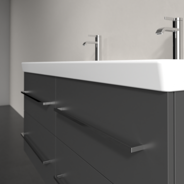 Villeroy & Boch Avento 1200mm Wall Hung Double Vanity Unit & Washbasin