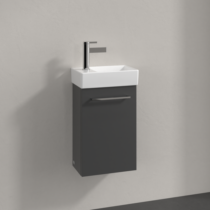 Villeroy & Boch Avento 360mm Wall Hung Vanity Unit with Right Bowl Basin