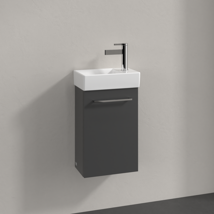 Villeroy & Boch Avento 360mm Wall Hung Vanity Unit with Left Bowl Basin