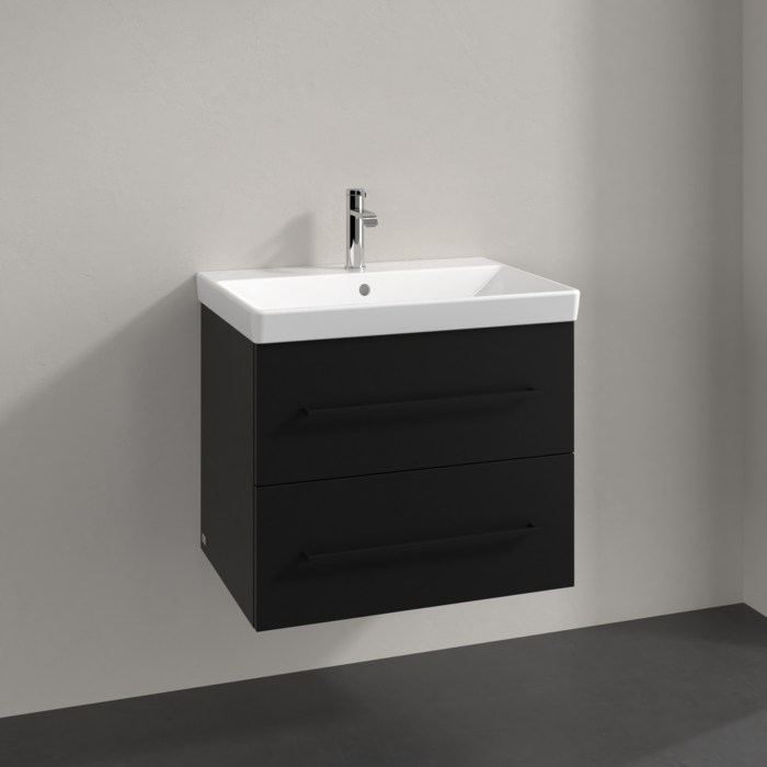 Villeroy & Boch Avento 650mm Wall Hung 2 Drawer Vanity Unit & Washbasin