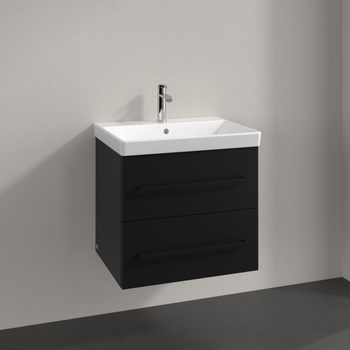 Villeroy & Boch Avento 600mm Wall Hung 2 Drawer Vanity Unit & Washbasin