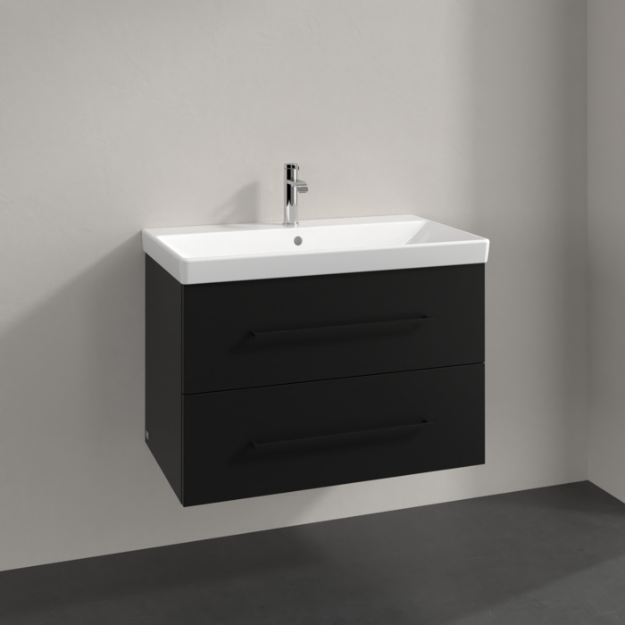 Villeroy & Boch Avento 800mm Wall Hung 2 Drawer Vanity Unit & Washbasin