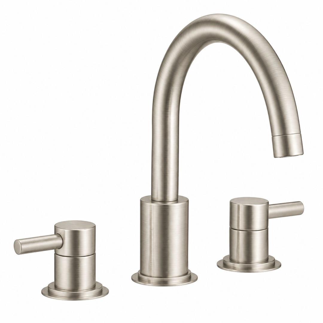 Swadling Absolute Swan Neck Deck Mounted Basin Mixer