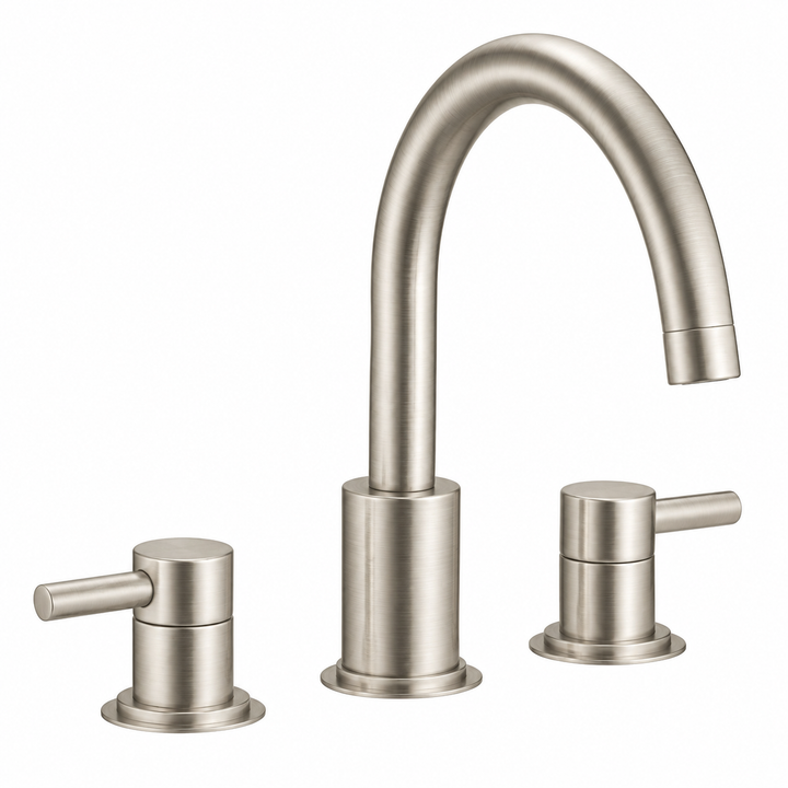 Swadling Absolute Swan Neck Deck Mounted Basin Mixer