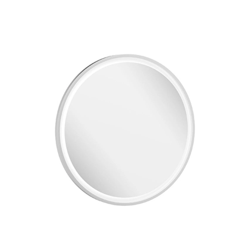 Abacus Round 600mm Silver LED Mirror