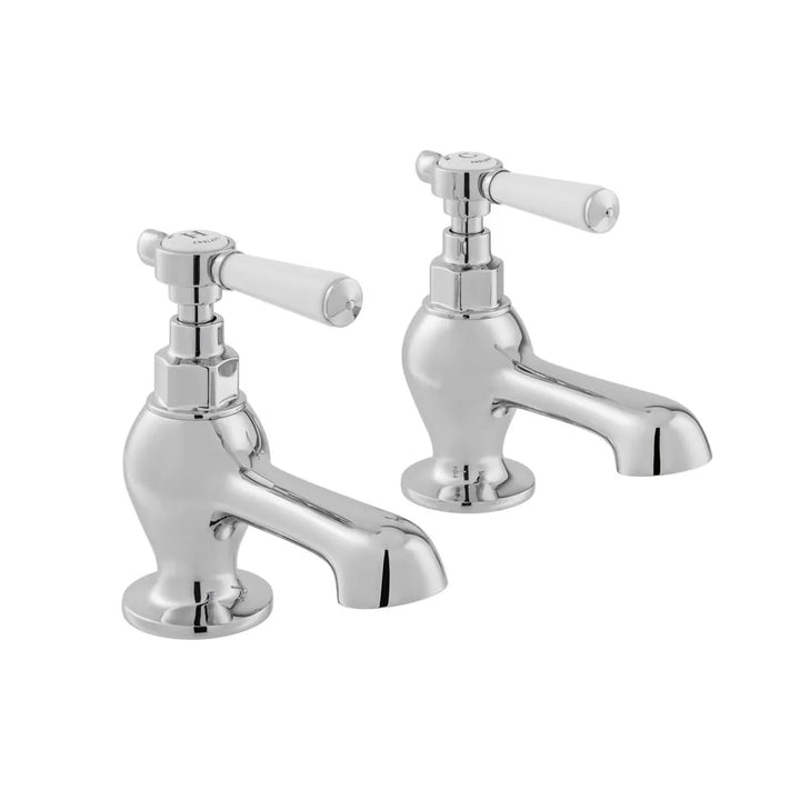Booth & Co Axbridge Lever Handles Bath Pillar Taps