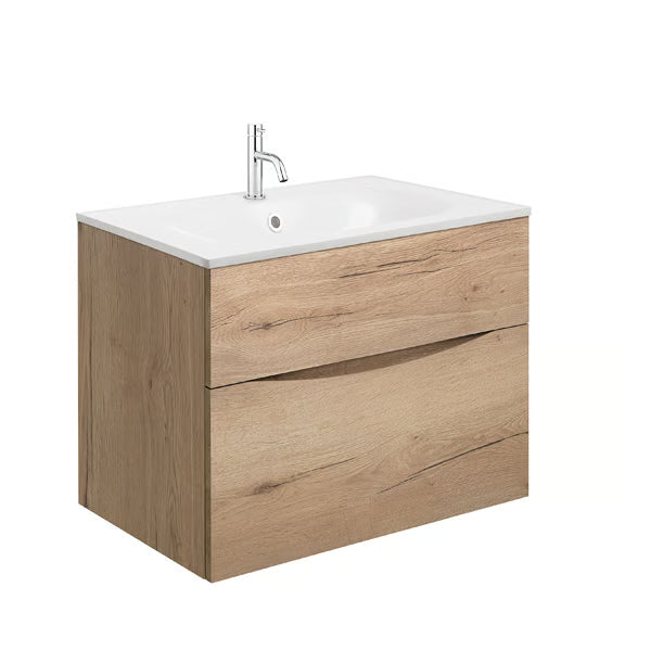 Crosswater Glide II 700mm Vanity Unit With Cast Mineral Marble Basin