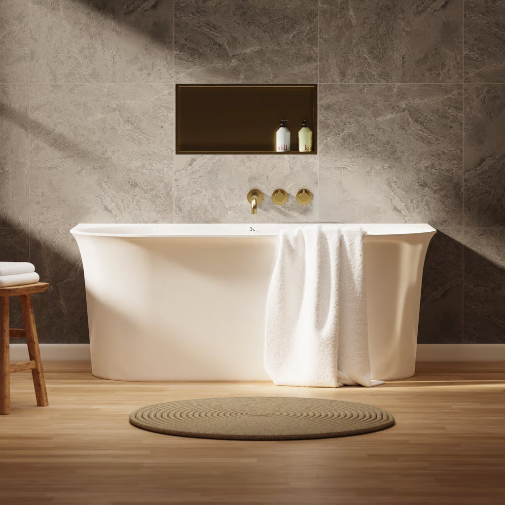 Crosswater Cursa Back To Wall Bath