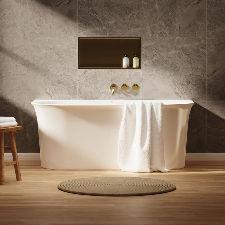 Crosswater Cursa Back To Wall Bath