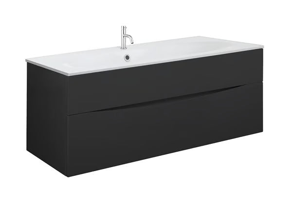 Crosswater Glide II 1000mm Vanity Unit With Cast Mineral Marble Basin