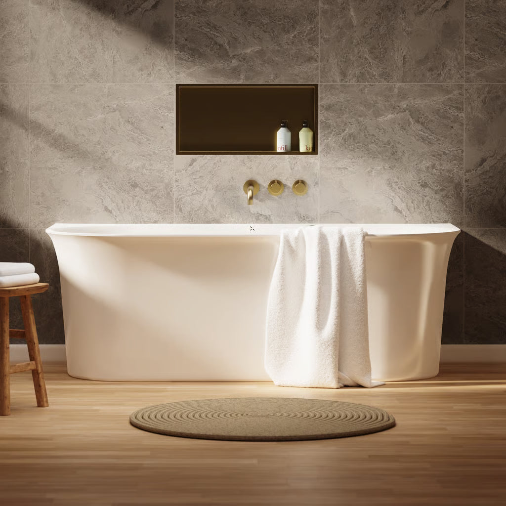 Crosswater Cursa Back To Wall Bath