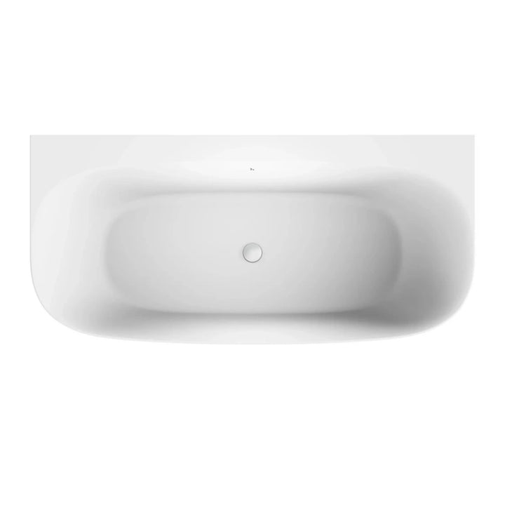 Crosswater Auriga 1700 x 800mm Back To Wall Bath