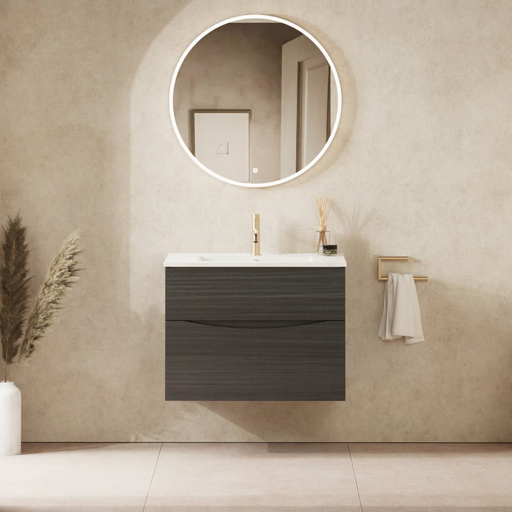 Crosswater Glide II 700mm Vanity Unit With Cast Mineral Marble Basin