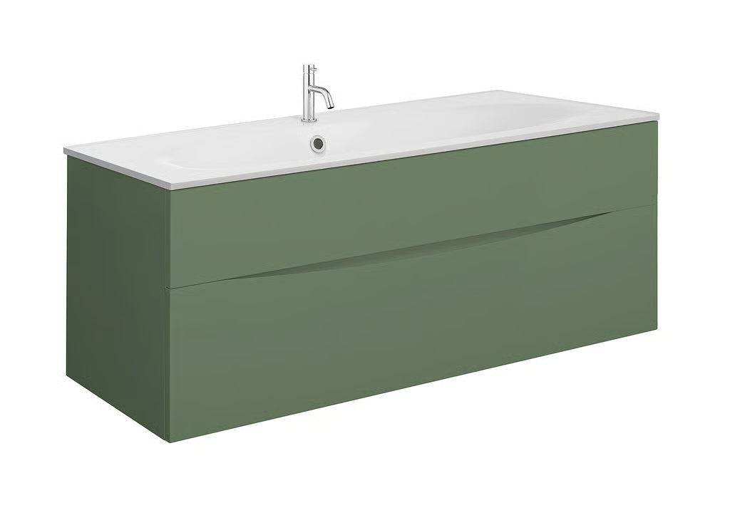 Crosswater Glide II 1000mm Vanity Unit With Cast Mineral Marble Basin