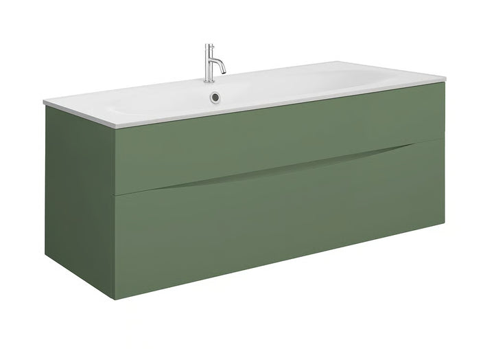 Crosswater Glide II 1000mm Vanity Unit With Cast Mineral Marble Basin