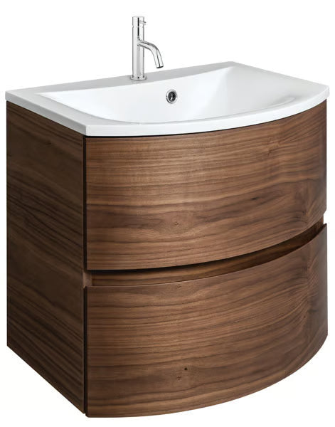 Crosswater Svelte 600mm Vanity Unit & Cast Mineral Marble Basin