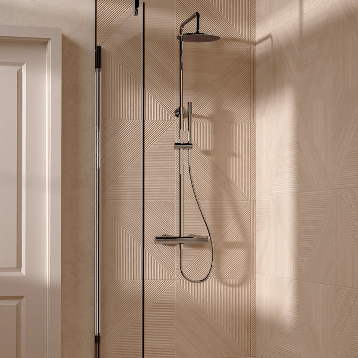 Crosswater Central 2 Outlet Multifunction Shower in Chrome