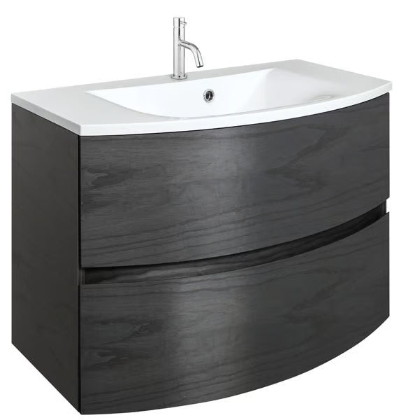 Crosswater Svelte 800mm Vanity Unit & Cast Mineral Marble Basin