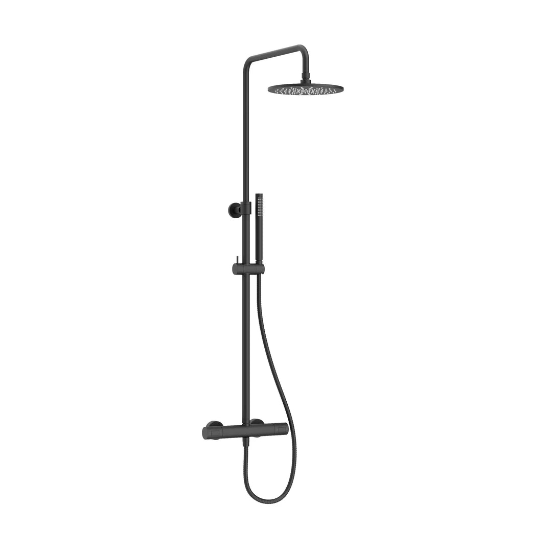 Crosswater Central 2 Outlet Multifunction Shower in Matt Black