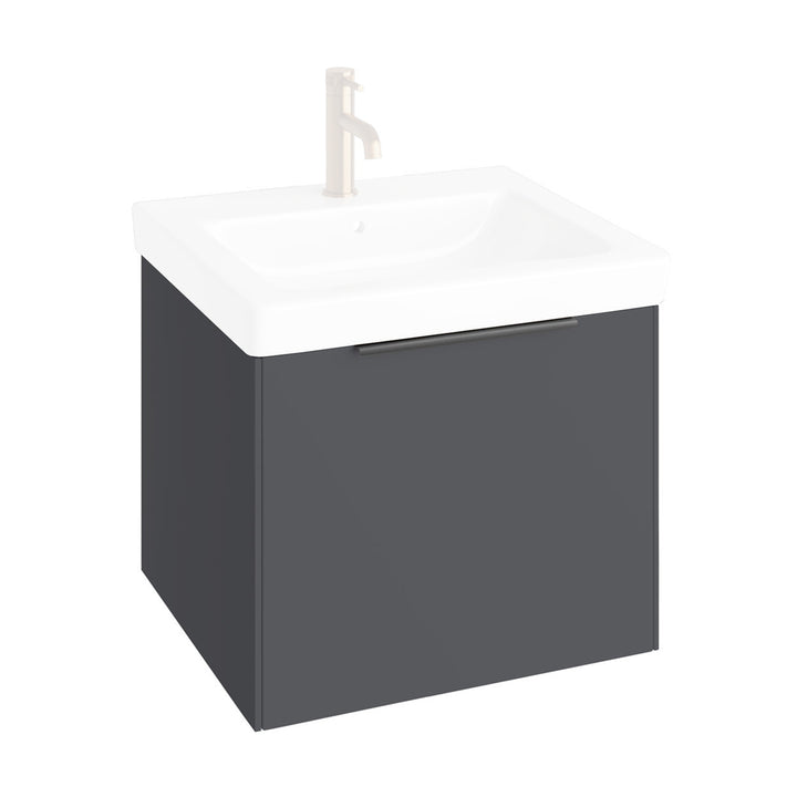 Abacus S3 Concepts Matt Anthracite 600mm Basin & Vanity Unit