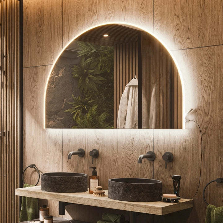 HiB Alba Arch 120 LED Mirror