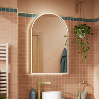 HiB Romana Arch LED Mirror Cabinet
