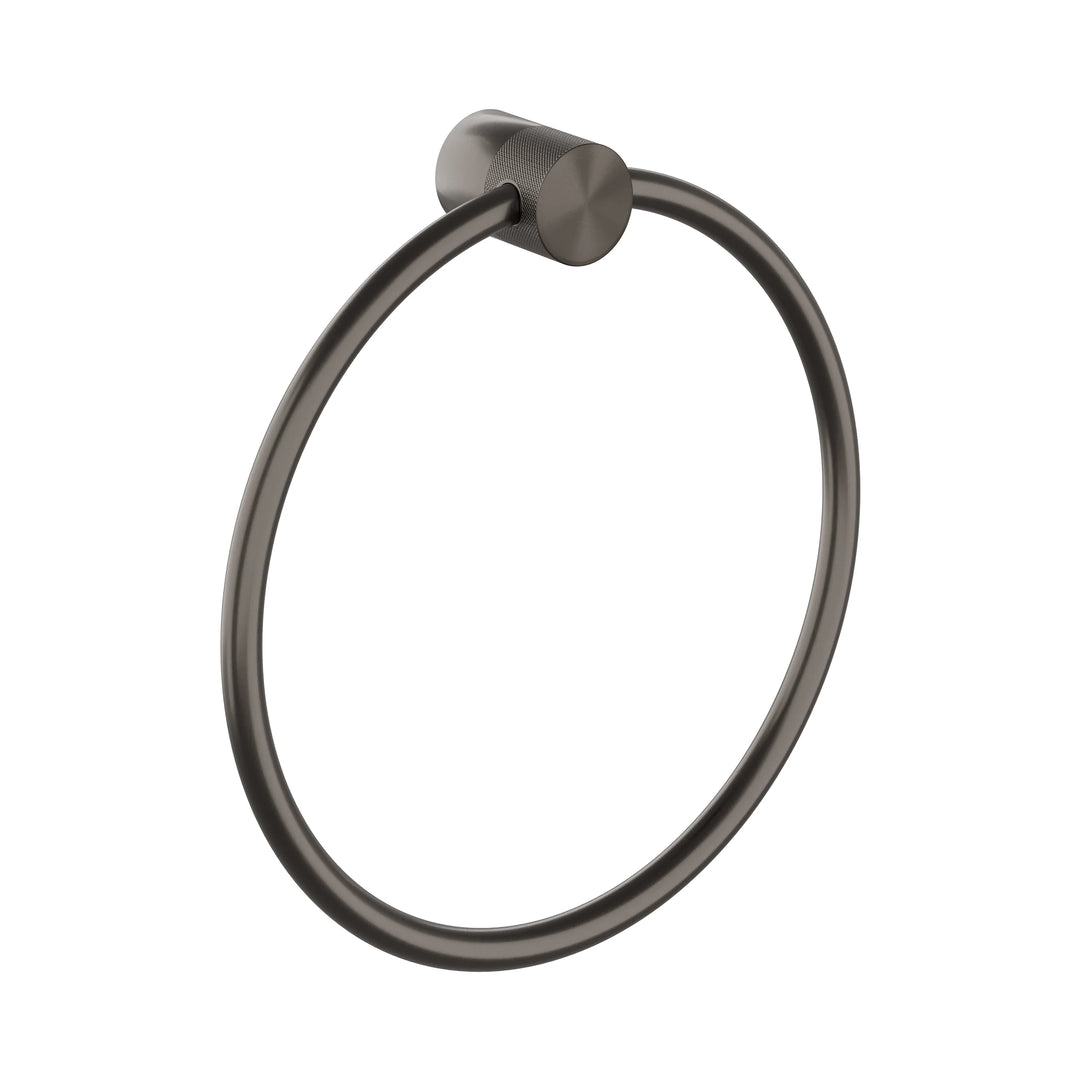 HiB Zepto Towel Ring Gunmetal