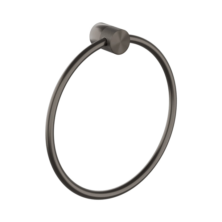 HiB Zepto Towel Ring Gunmetal