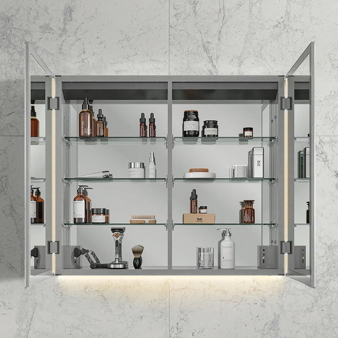 HIB Ether 80 Ambient LED Bathroom Cabinet