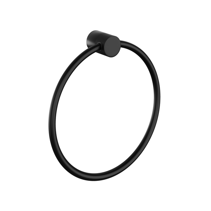 HiB Zepto Towel Ring Black