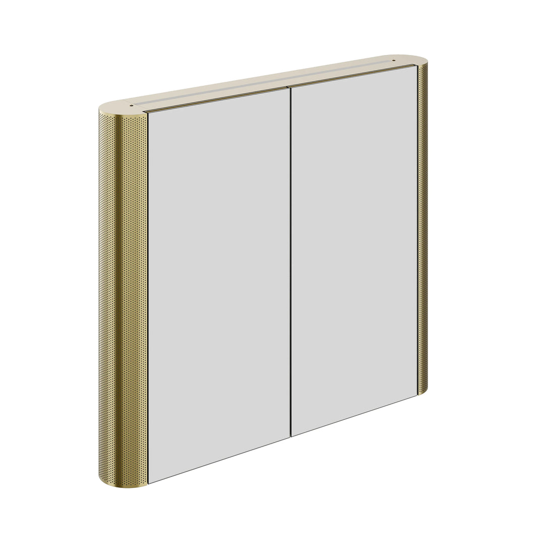 HiB Bastille Mesh LED Mirror Cabinet