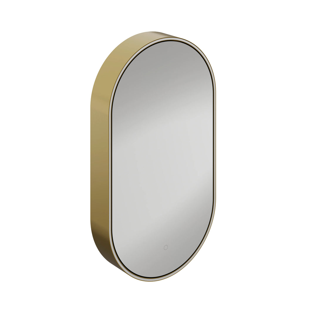 HiB Romana Pill LED Mirror Cabinet