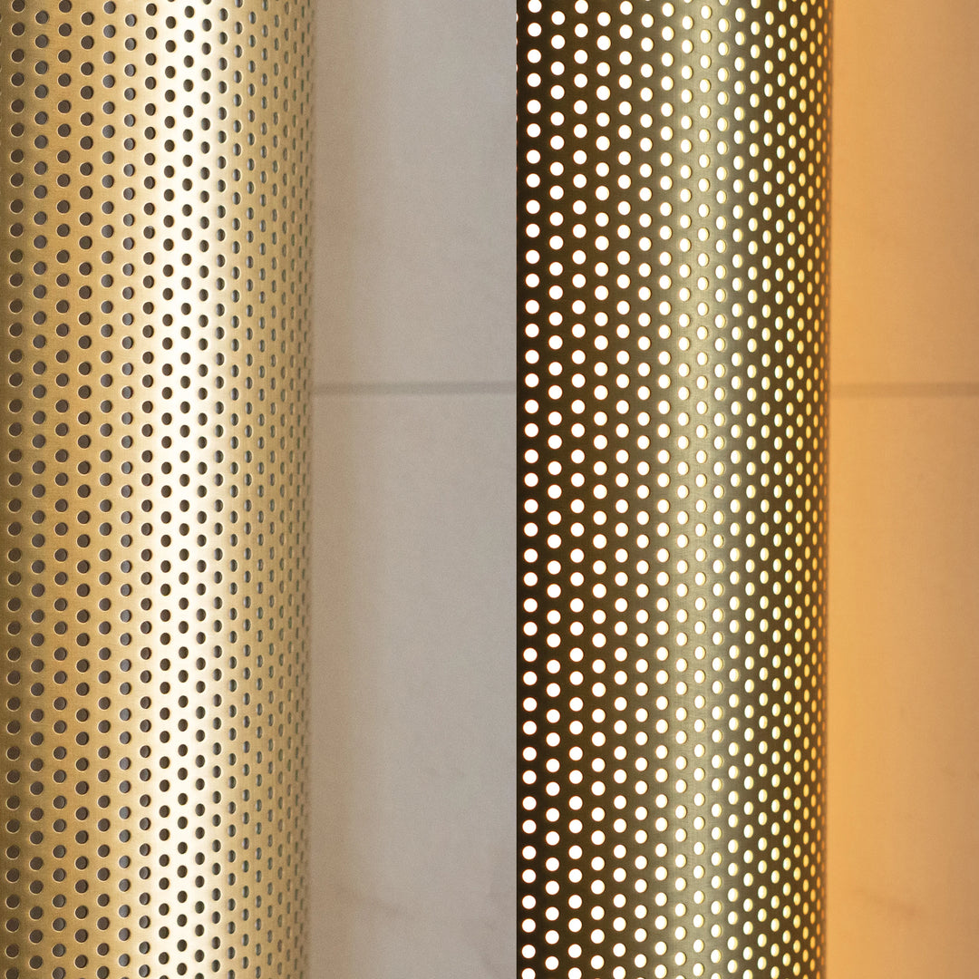 HiB Bastille Mesh LED Mirror Cabinet