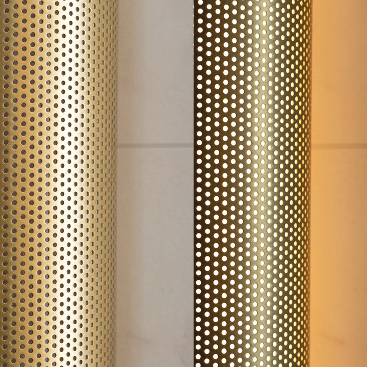 HiB Bastille Mesh LED Mirror Cabinet