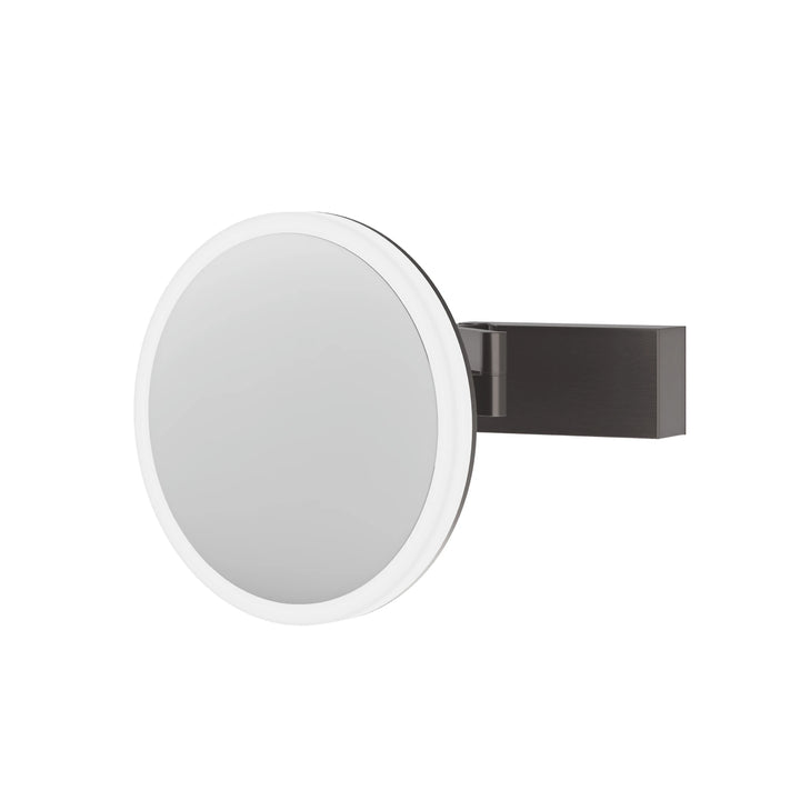 HiB Cirque Illuminated Magnifying Mirror Gunmetal