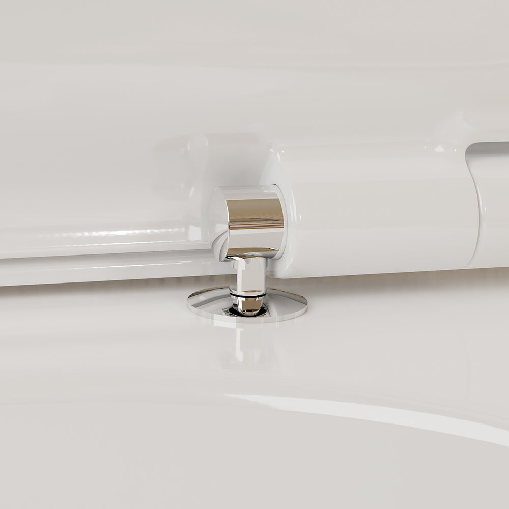 Hansgrohe EluPura S Wall Mounted AquaFall Flush Toilet & Soft Close Seat
