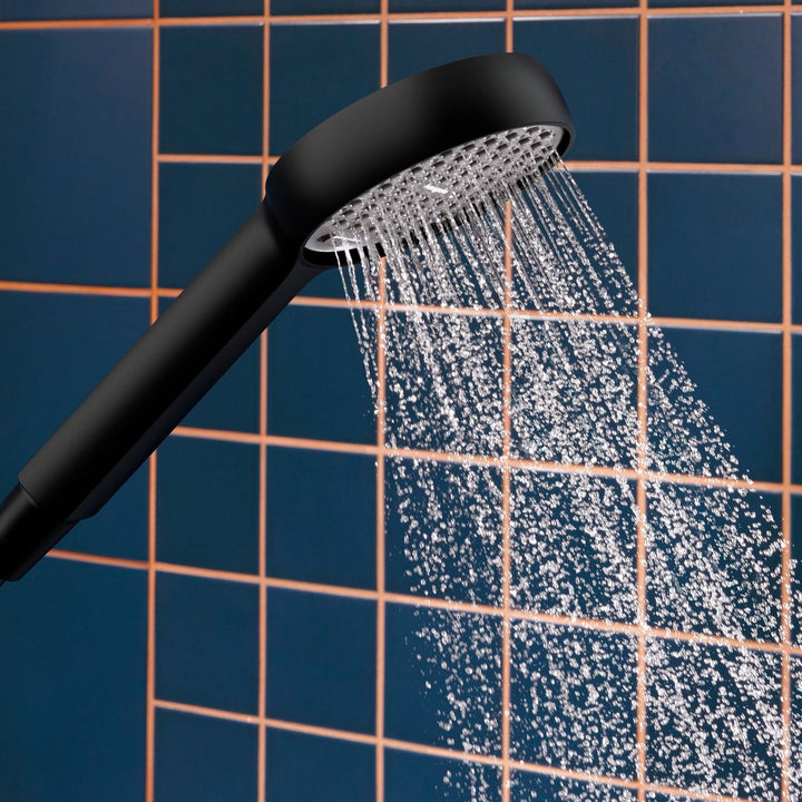 Hansgrohe Activera S Showerpipe 240 1jet EcoSmart Matt Black