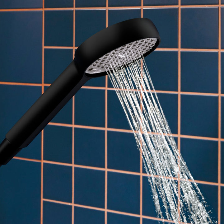 Hansgrohe Activera S Showerpipe 240 1jet EcoSmart Matt Black