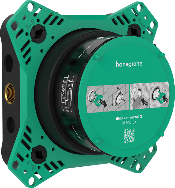 Hansgrohe DuoTurn E Manual Shower Valve for Concealed Installation for 2 Outlets Brushed Bronze