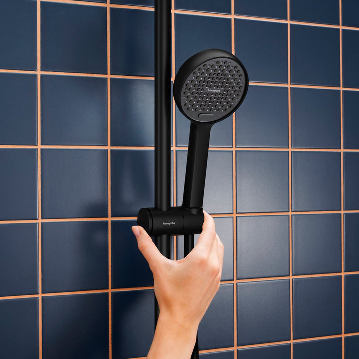 Hansgrohe Activera S Showerpipe 240 1jet EcoSmart Matt Black