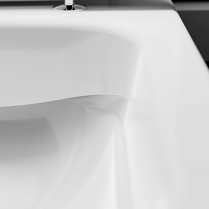 Hansgrohe EluPura Q Wall Mounted AquaFall Flush Toilet & Soft Close Seat