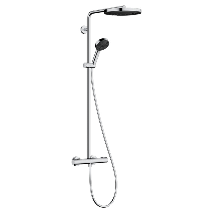 Hansgrohe Pulsify S Puro Showerpipe 260 with Thermostatic Shower Mixer Chrome