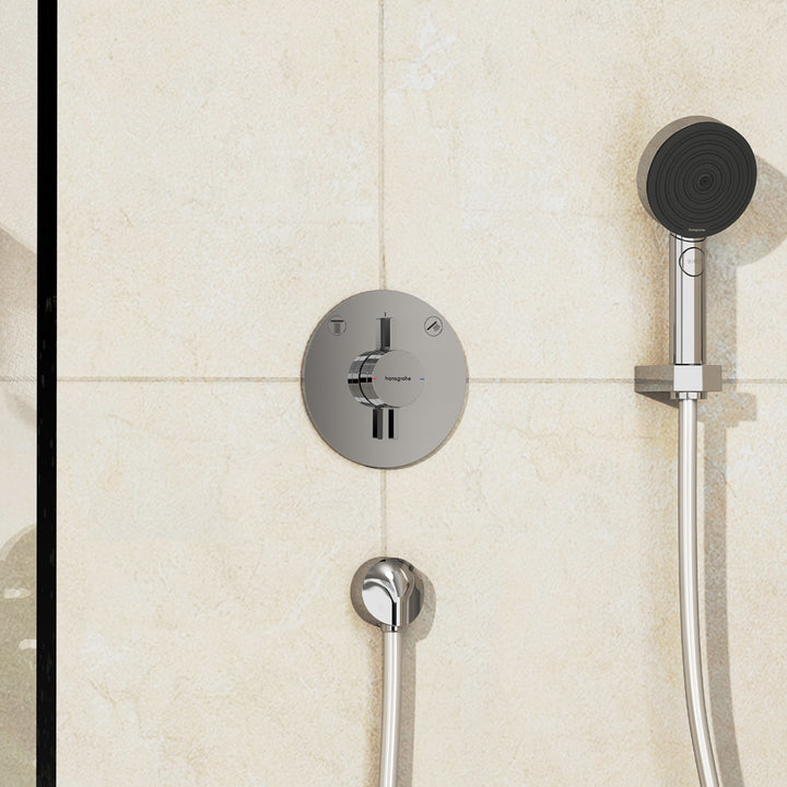 Hansgrohe DuoTurn S Manual Shower Valve for Concealed Installation for 2 Outlets Chrome