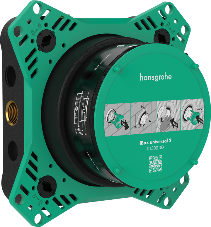 Hansgrohe Soft Cube Valve With Croma Select Rail Kit Shower Pack